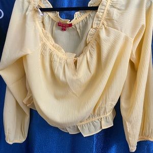 Off the shoulder top